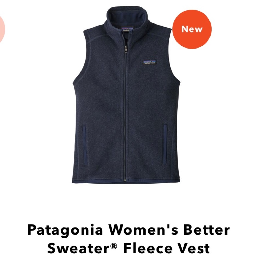 Patagonia royal blue vest